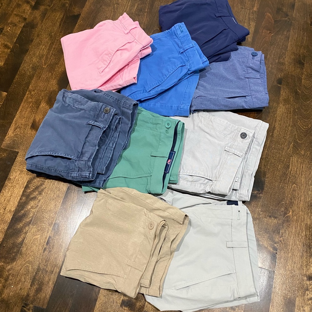 Summer short wardrobe for a young man